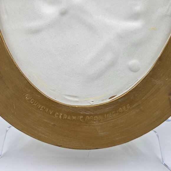 Duncan Ceramics Bas-Relief Plaster Mold Cameo Woman With Black Hair Band - Picture 6 of 6